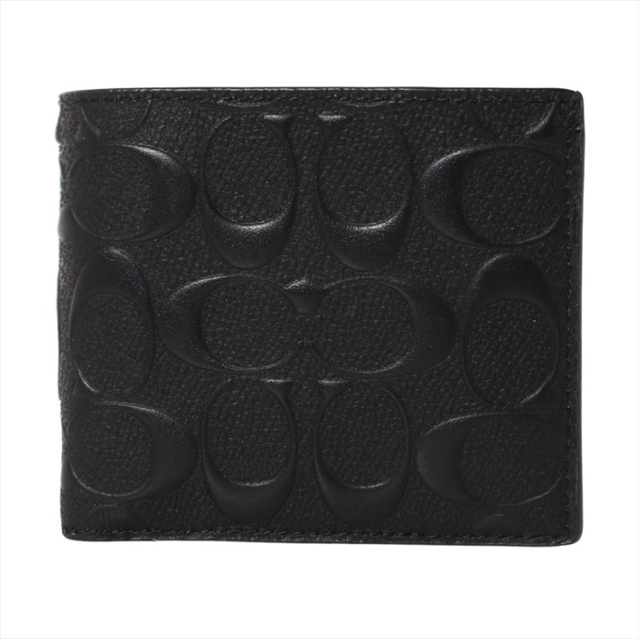 コーチアウトレット 二つ折り財布 CR459 BLK ブラック COACH OUTLET ポイント利用 爆買 | COACH