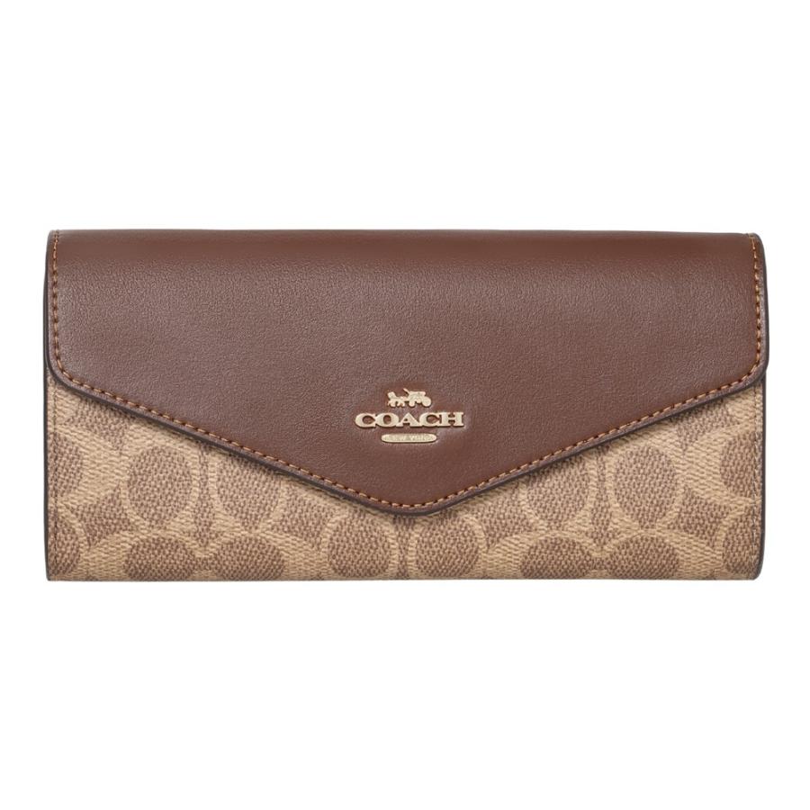 コーチアウトレット 長財布 エンベロープ CX160 COACH OUTLET 財布 レディース シグネチャー ボタン 爆買 | COACH | 12