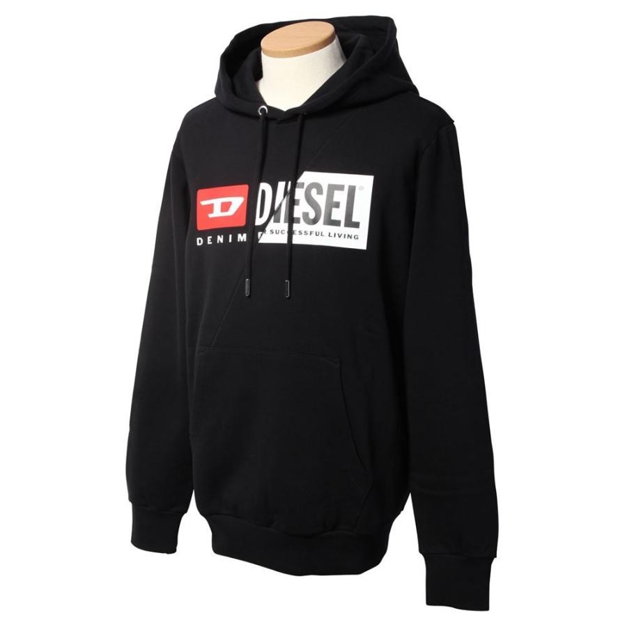 DIESEL パーカー メンズ DIESEL（ディーゼル） DIESEL A00339 0IAJH 900 パーカー ブラック
