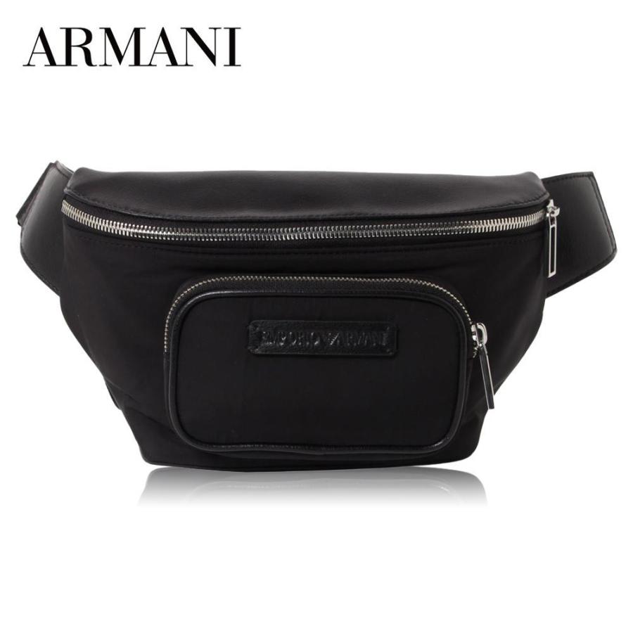 EMPORIO ARMANIのロゴ付きボディバッグ（型番：Y4O238） ARMANI（アルマーニ） エンポリオアルマーニ メンズ ボディバッグ