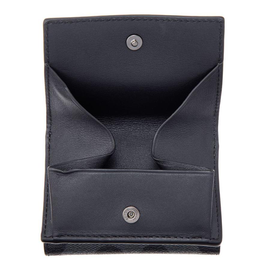 COACH コーチアウトレット 三つ折り財布 F77928 QBO4G チャコール  