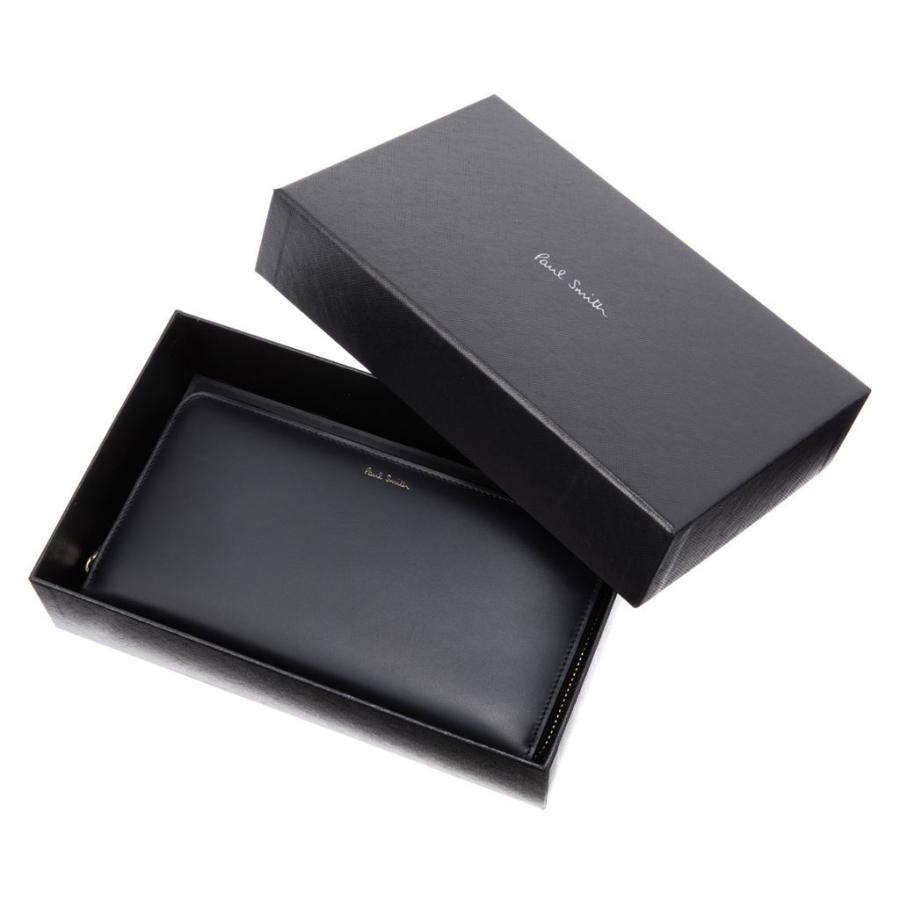 ポールスミス PAUL SMITH M1A 4778 BMULTI 79-BLACK ラウンドファスナー長財布 BLACK ブラック ポイント利用 爆買 | Paul Smith | 03