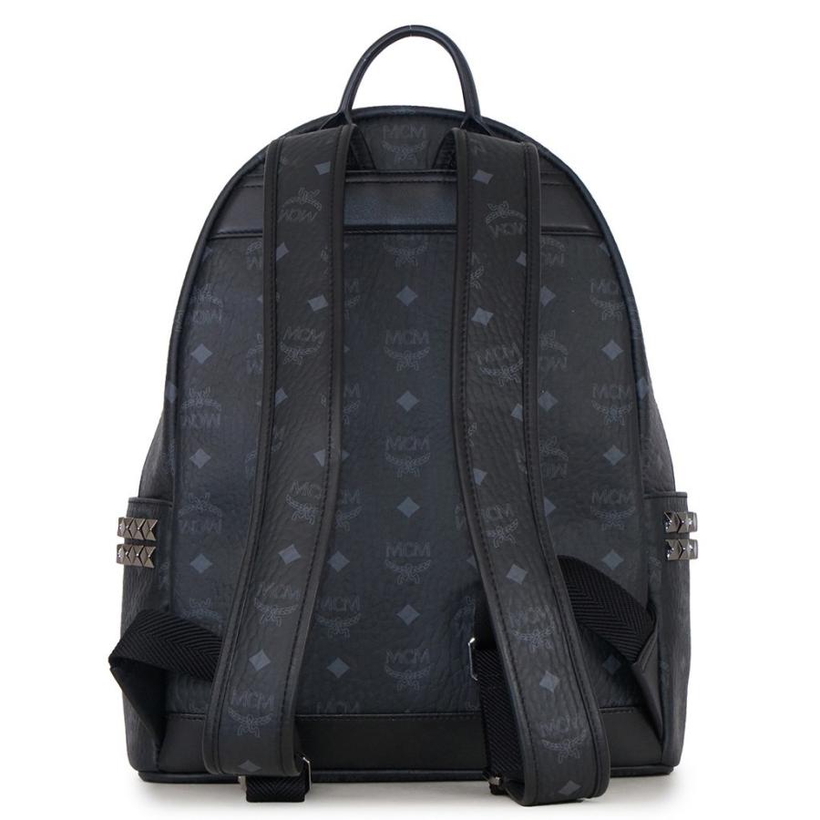 MCMブラック MCM リュック ミディアム 黒 M
