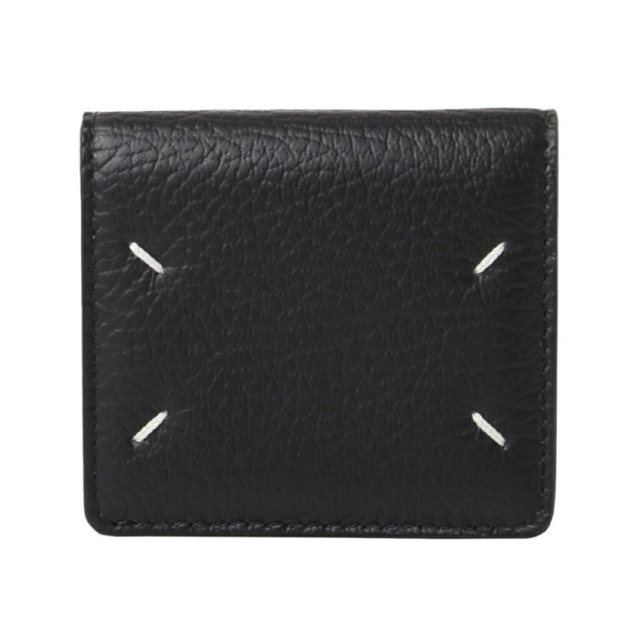 メゾンマルジェラ　財布　S56UI0150 P0399 T8013 BLACK Maison Margiela（メゾンマルジェラ） 三つ折り財布 レディース