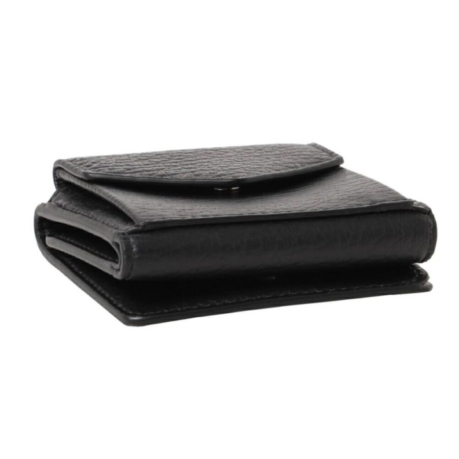 メゾンマルジェラ　財布　S56UI0150 P0399 T8013 BLACK Maison Margiela（メゾンマルジェラ） 三つ折り財布 レディース