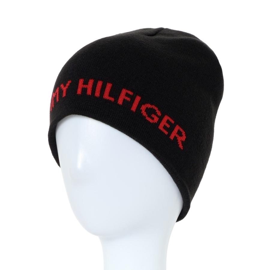 トミーヒルフィガー ニット帽 TH100005C 001 ブラック TOMMY HILFIGER 帽子 メンズ 男女兼用 秋冬 防寒 ブランド プレゼント 爆買 | TOMMY HILFIGER | 04