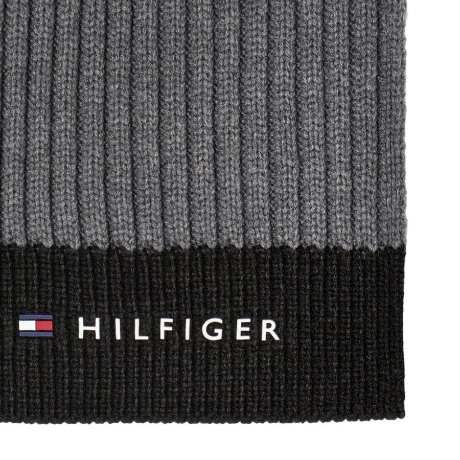 トミーヒルフィガー TOMMY HILFIGER マフラー メンズ TH100047C ブランド ビジネス ロング ユニセックス レディース 秋冬 防寒 グレー ブラウン 爆買 | TOMMY HILFIGER | 06
