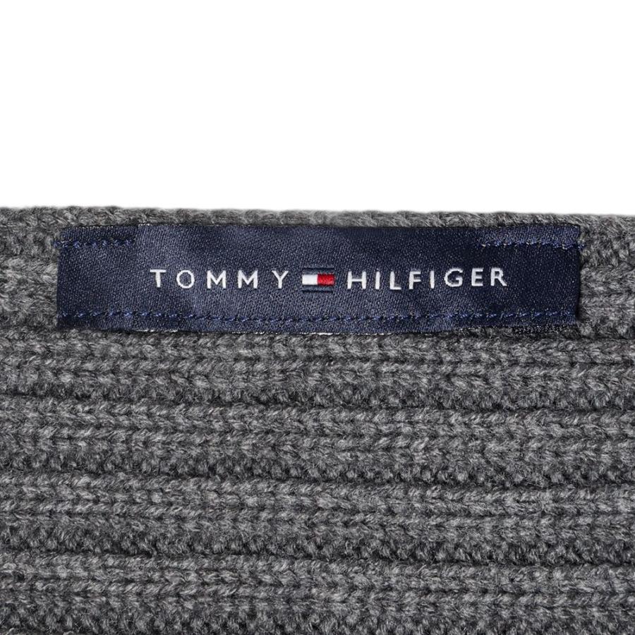 トミーヒルフィガー TOMMY HILFIGER マフラー メンズ TH100047C ブランド ビジネス ロング ユニセックス レディース 秋冬 防寒 グレー ブラウン 爆買 | TOMMY HILFIGER | 10