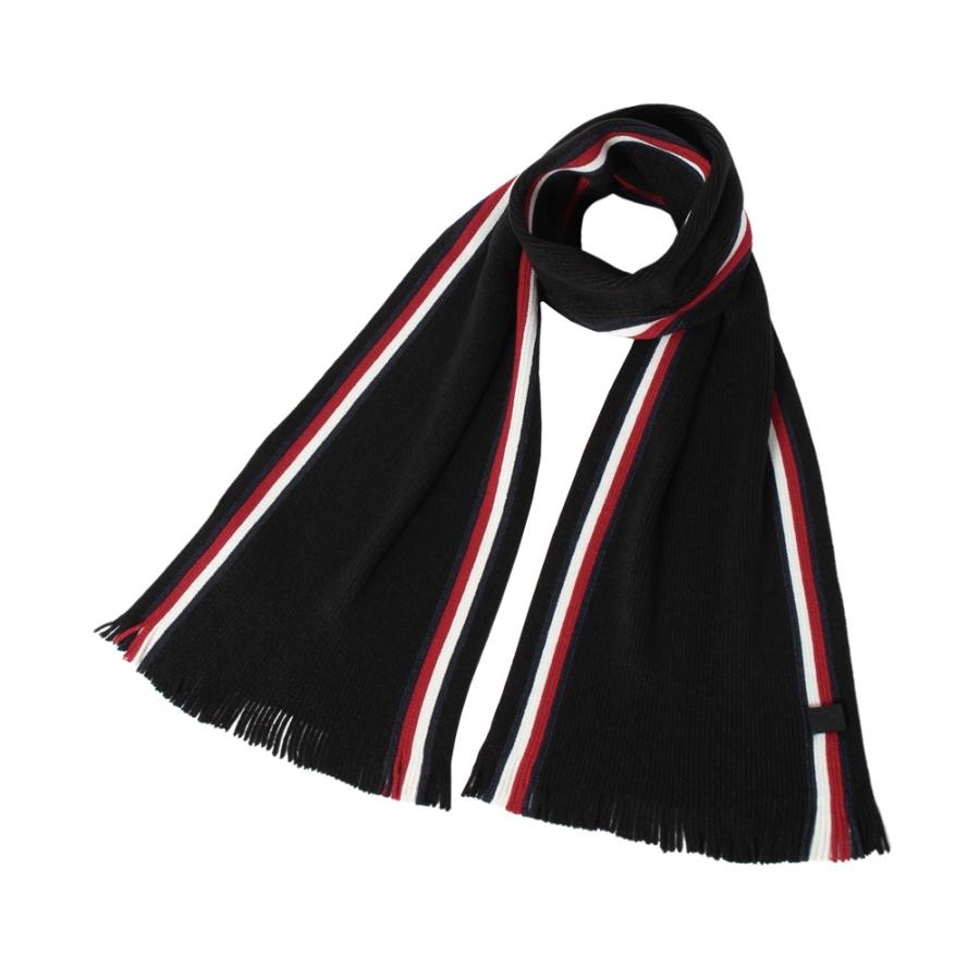 トミーヒルフィガー TOMMY HILFIGER マフラー メンズ TH100058C ブランド ビジネス ロング 男女兼用 レディース 秋冬 防寒 黒 グレー 茶 爆買 | TOMMY HILFIGER | 01