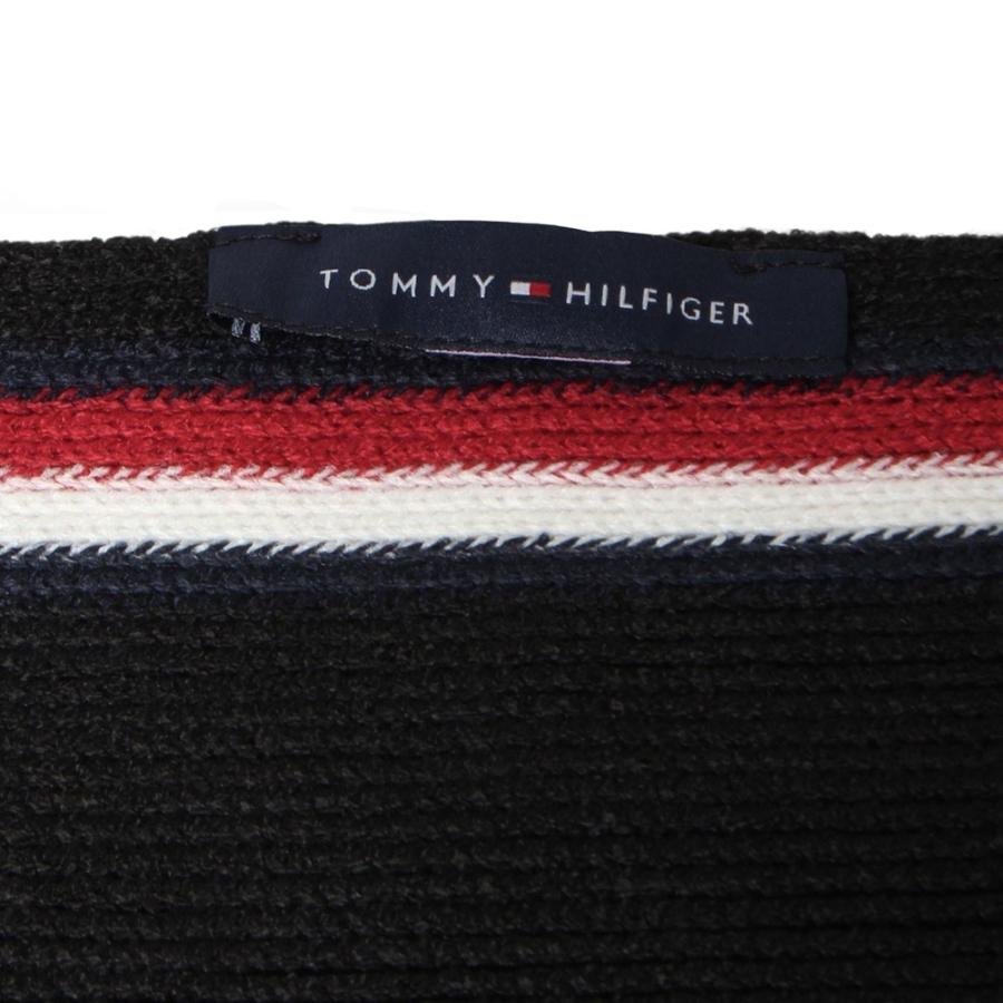 トミーヒルフィガー TOMMY HILFIGER マフラー メンズ TH100058C ブランド ビジネス ロング 男女兼用 レディース 秋冬 防寒 黒 グレー 茶 爆買 | TOMMY HILFIGER | 08