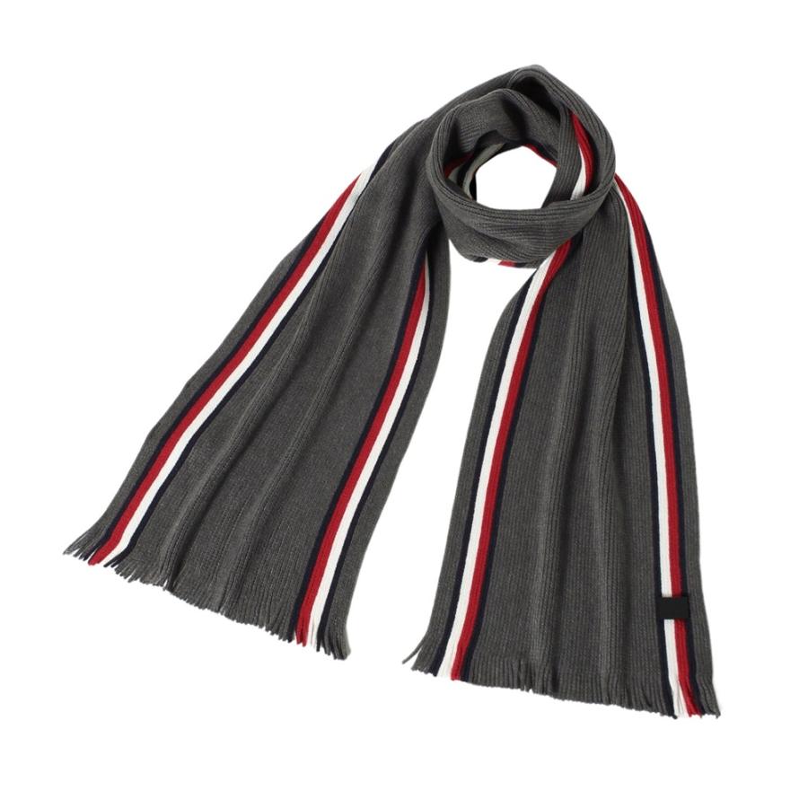 トミーヒルフィガー TOMMY HILFIGER マフラー メンズ TH100058C ブランド ビジネス ロング 男女兼用 レディース 秋冬 防寒 黒 グレー 茶 爆買 | TOMMY HILFIGER | 02