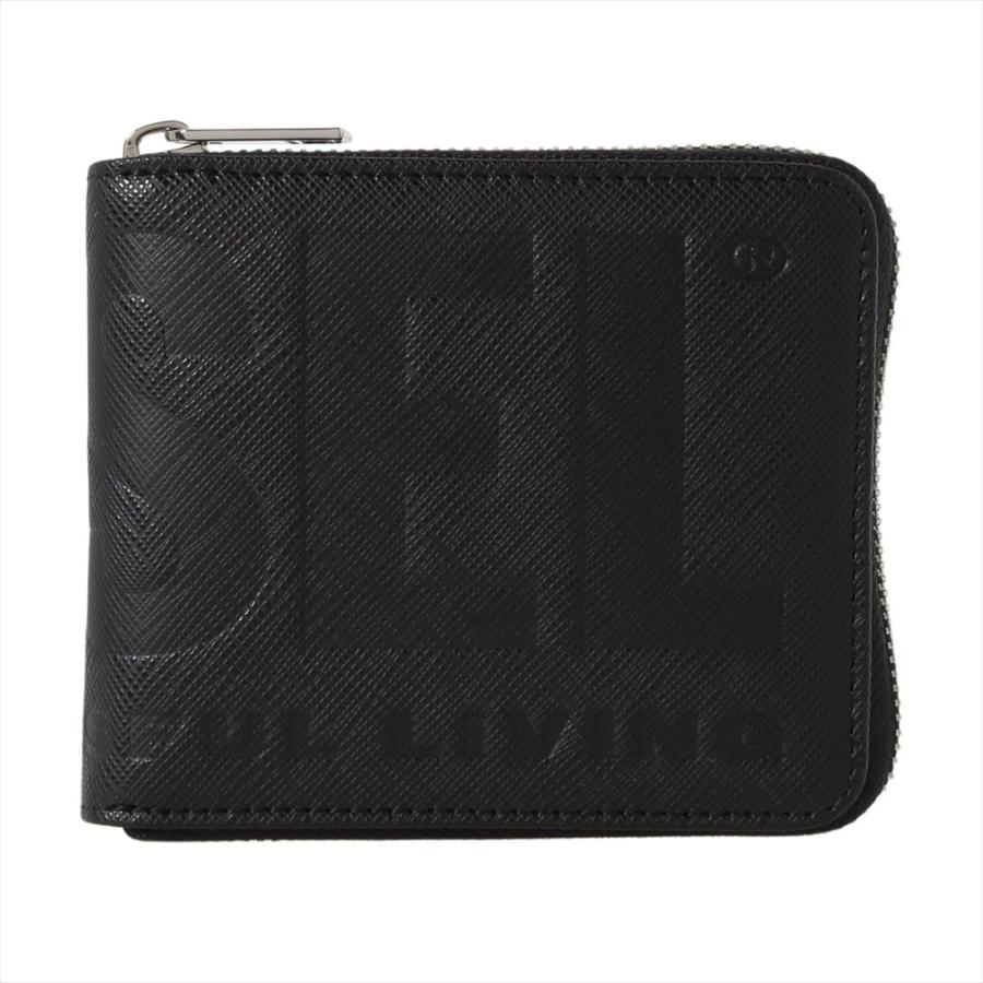 DIESEL ディーゼル 二つ折り財布 X08177 P0408 T8013 Black ポイント  