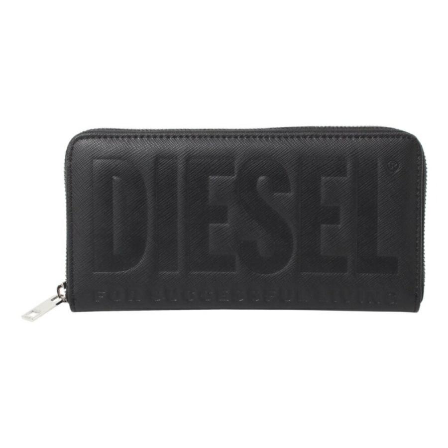 DIESEL（ディーゼル） ラウンドファスナー長財布 メンズ X08178 P0408