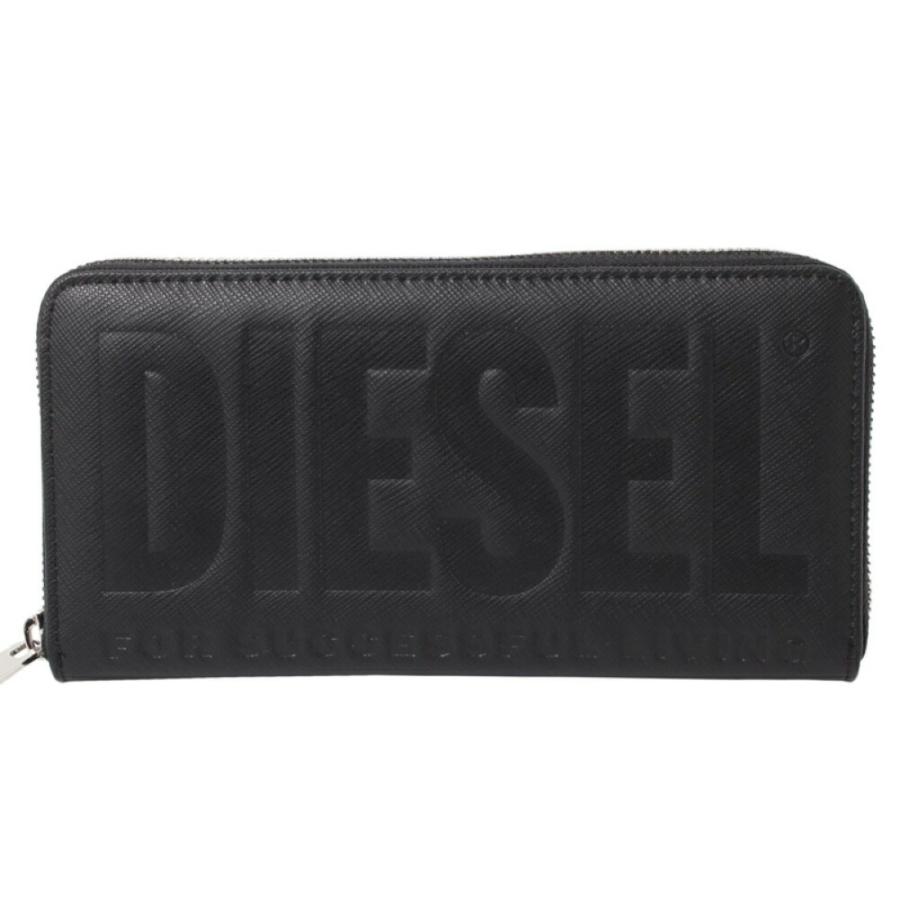 DIESEL（ディーゼル） ラウンドファスナー長財布 メンズ X08178 P0408