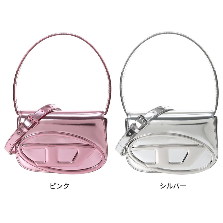 【未使用】ディーゼル 1DR ハンドバッグ 2way X08396 シルバー DIESEL - ディーゼル 美品 1DR 2WAY ショルダーバッグ ハンドバッグ