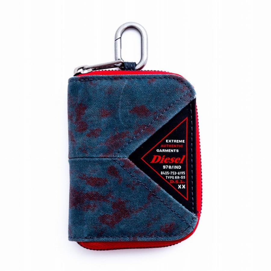 DIESEL ディーゼル メンズ クレジットカードウォレット キーケース 