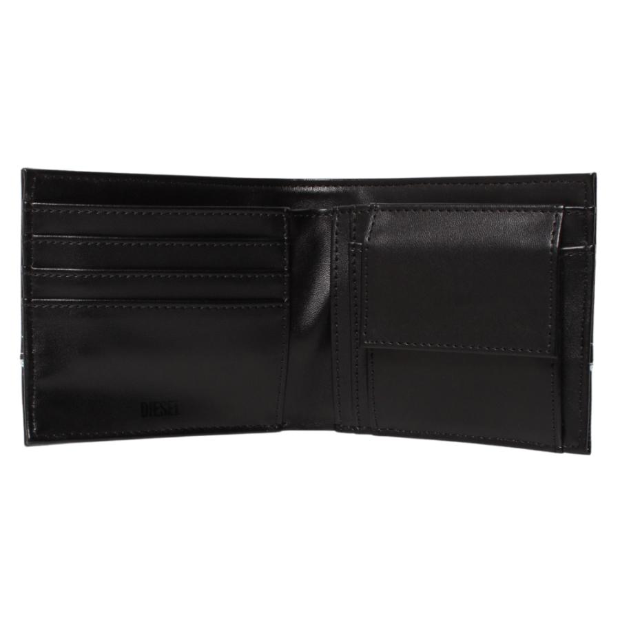 DIESEL（ディーゼル） 二つ折り財布 X08441 PS167 T8013 Black メンズ