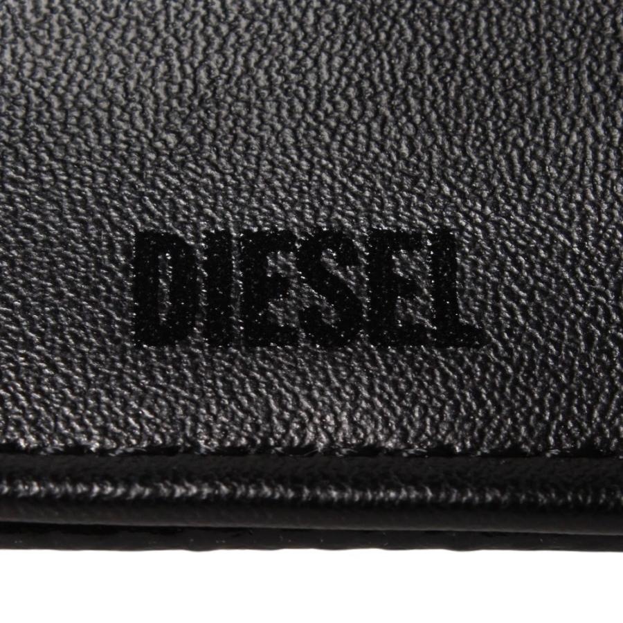DIESEL（ディーゼル） 二つ折り財布 X08441 PS167 T8013 Black メンズ