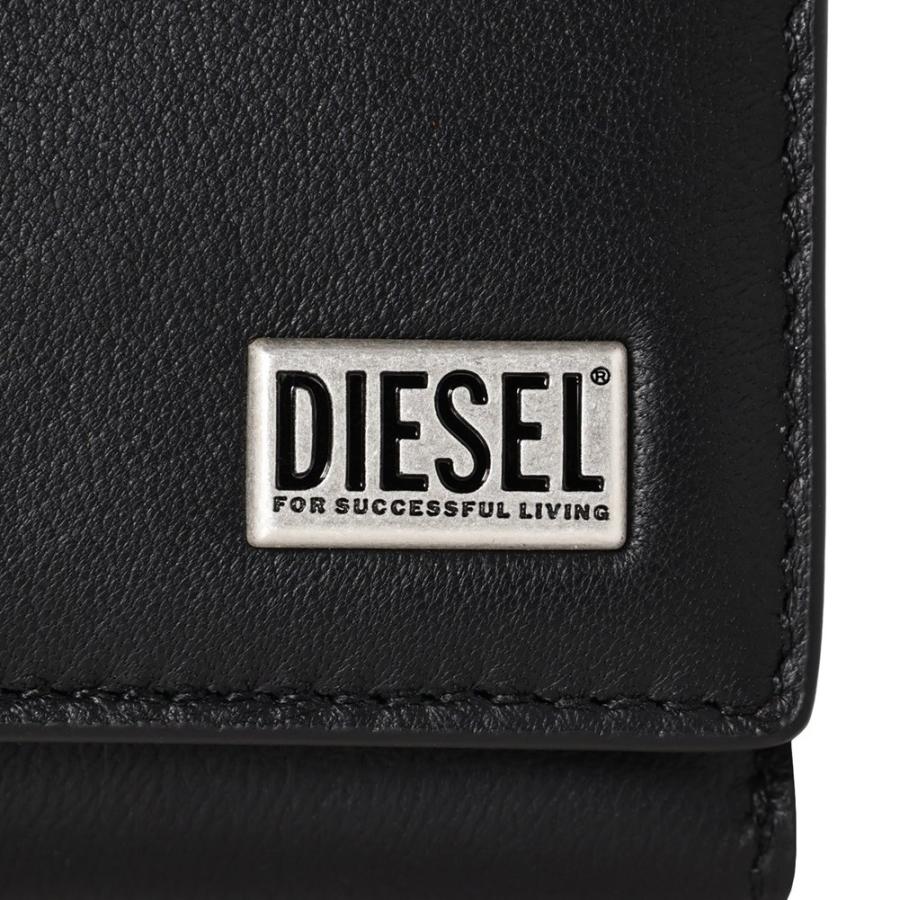 DIESEL（ディーゼル） 二つ折り財布 X10439 PR227 T8013 ブラック 爆買