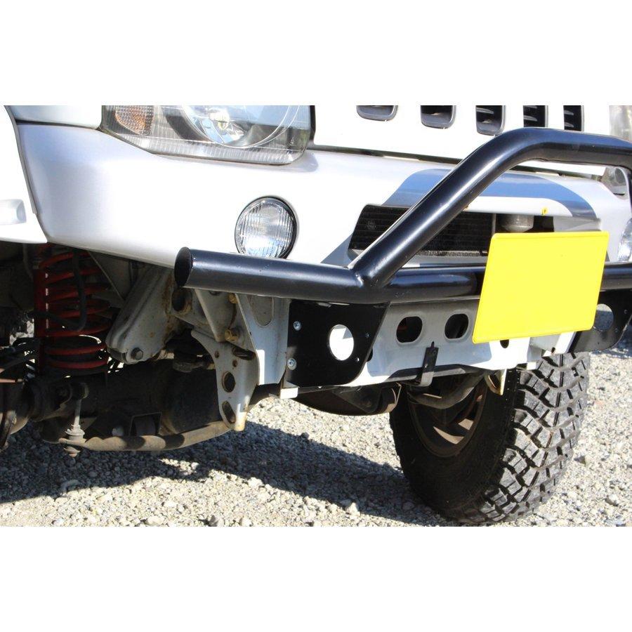 ジムニー JB23W シシ狩り パイプ バンパー 黒 : offroad shopping