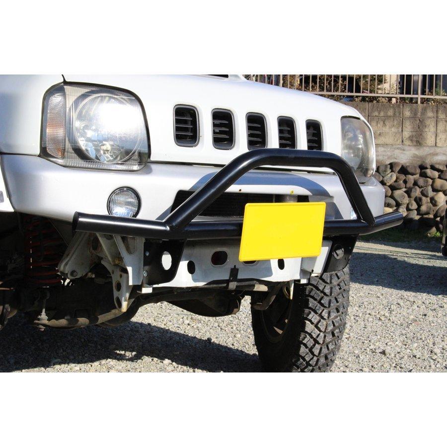 ジムニー JB23W シシ狩り パイプ バンパー 黒 : offroad shopping