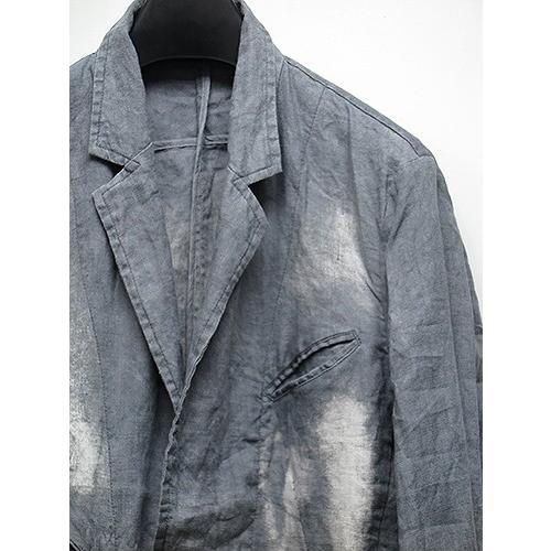 KMRii（ケムリ） SALE60％OFF/Discharge Linen JKT03/CHA : OFFSIDE 
