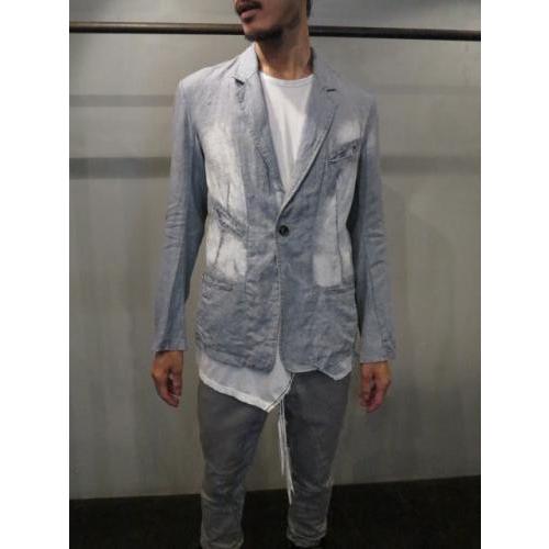 KMRii（ケムリ） SALE60％OFF/Discharge Linen JKT03/CHA : OFFSIDE 