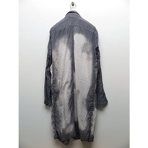 KMRii SALE50％OFF/KMRii(ケムリ)Cotton Discharge Crepe Coat/CHA 