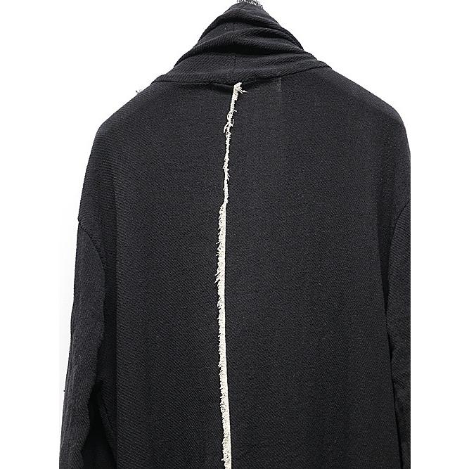 KMRii KMRii・ケムリ/Cotton Sally Twill Drape CD/Black KMRii KMRii・ケムリ/Cotton Sally Twill Drape CD/Black