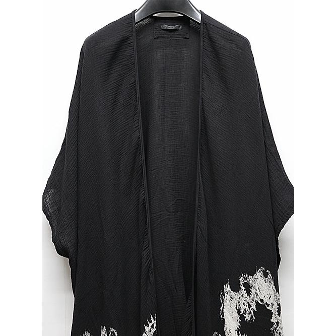 KMRii KMRii・ケムリ/Cotton Magnolia Long Gown/Black : OFFSIDE 