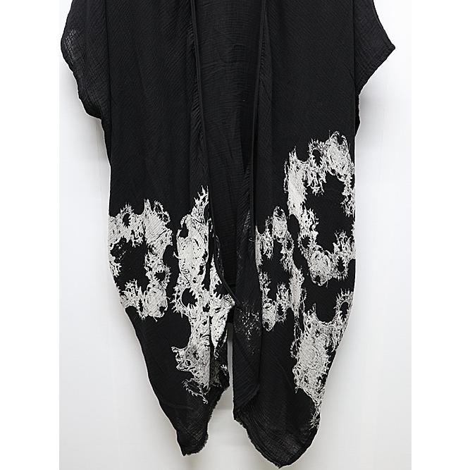 KMRii KMRii・ケムリ/Cotton Magnolia Long Gown/Black : OFFSIDE 