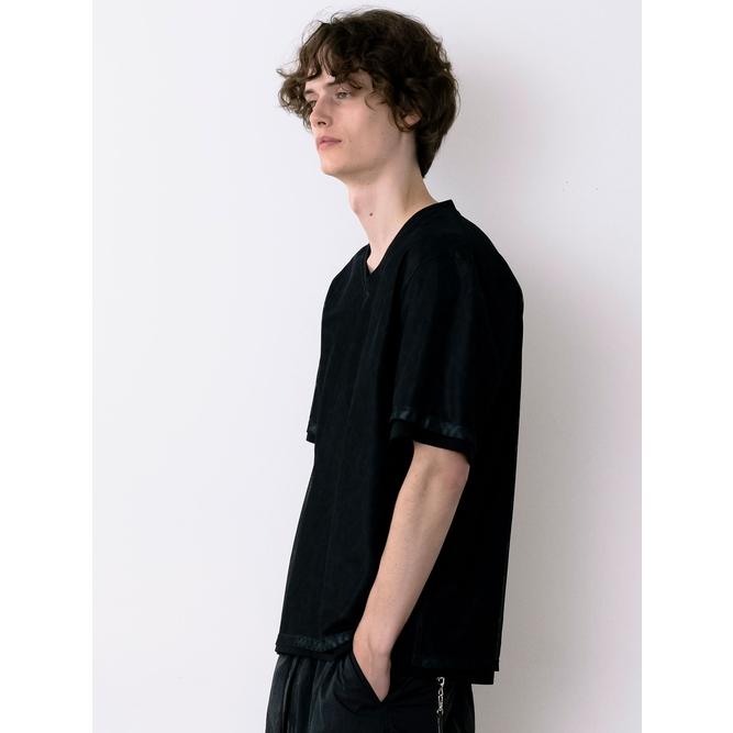 SALE40%OFF/SERIALIZE・シリアライズ/マーブル柄メッシュレイヤー TEE/CCL×BLK｜offside｜09