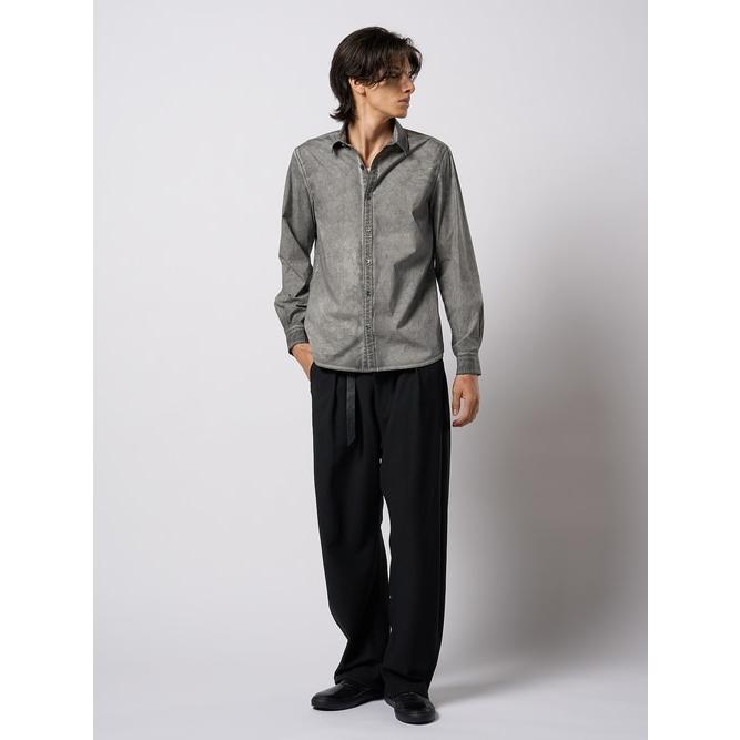 (予約品）2〜3月入荷予定/wjk・ダブルジェイケイ/dyed regular shirt/d.gray | wjk | 11
