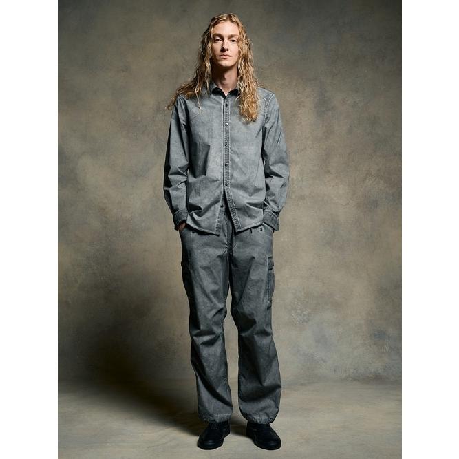 (予約品）2〜3月入荷予定/wjk・ダブルジェイケイ/dyed regular shirt/d.gray | wjk | 07