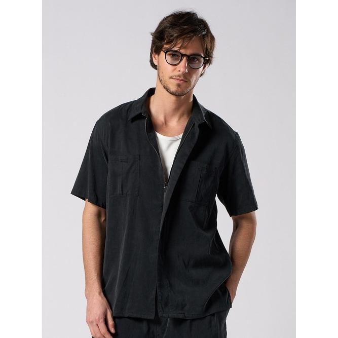 wjk (予約品）5〜6月入荷予定/wjk・ダブルジェイケイ/front-zip shirt