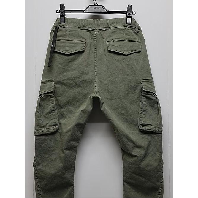 wjk wjk・ダブルジェイケイ/slim easy banana cargo pants/khaki