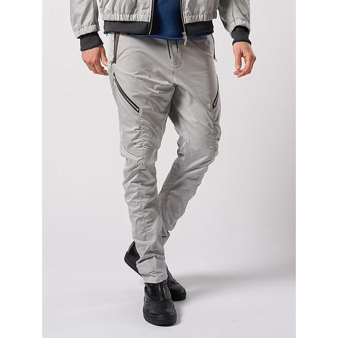 wjk wjk・ダブルジェイケイ/puckering banana teck pants/l.gray