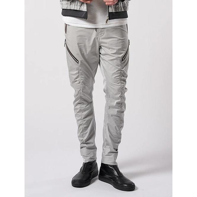 wjk wjk・ダブルジェイケイ/puckering banana teck pants/l.gray