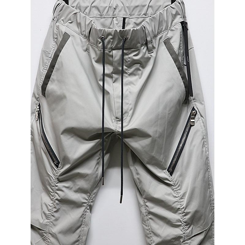 wjk wjk・ダブルジェイケイ/puckering banana teck pants/l.gray