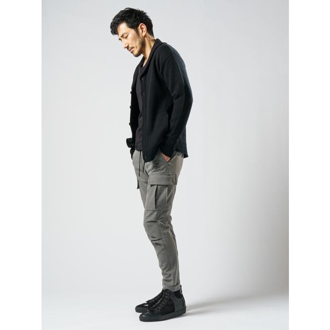 SALE40%OFF/wjk・ダブルジェイケイ/jacquard shawl cardigan/black | wjk | 11