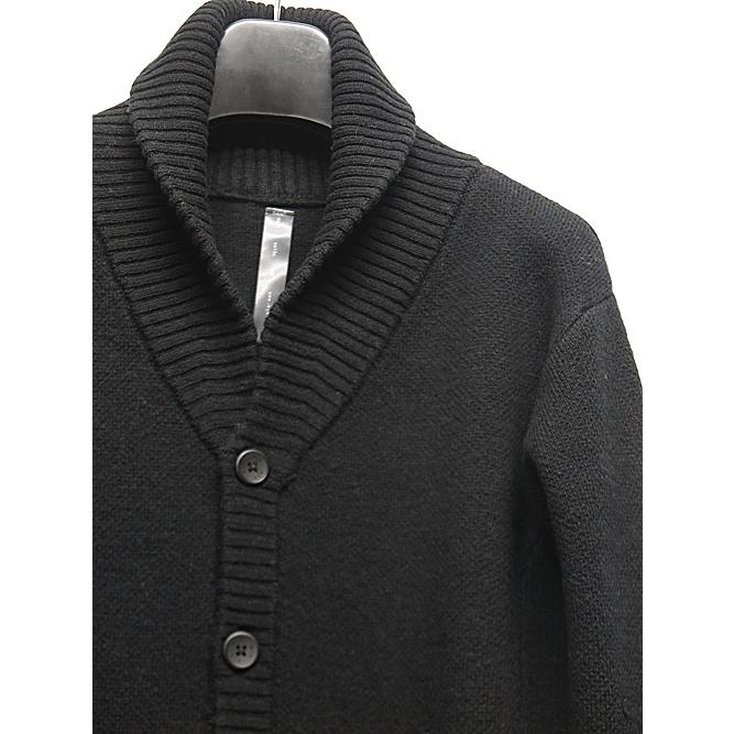 SALE40%OFF/wjk・ダブルジェイケイ/jacquard shawl cardigan/black | wjk | 01