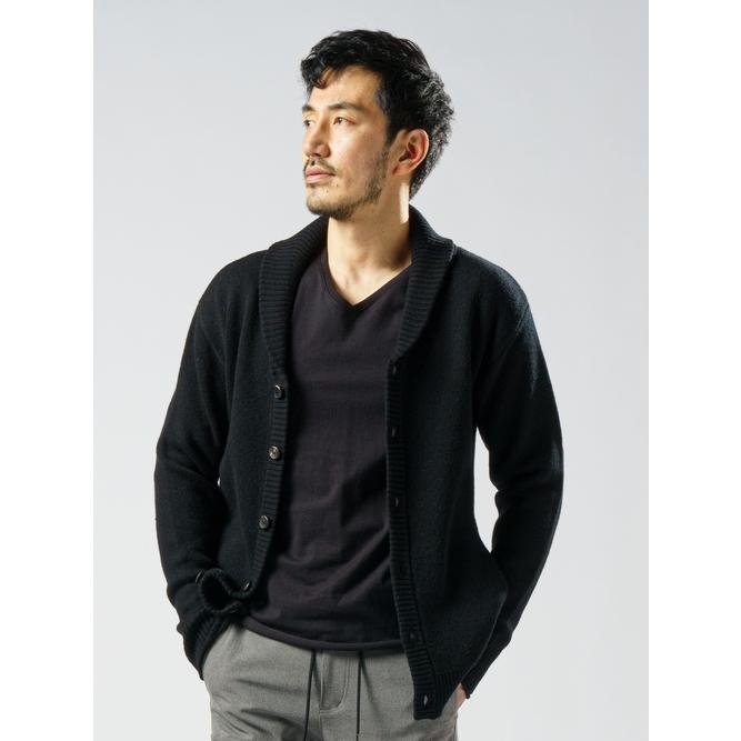 SALE40%OFF/wjk・ダブルジェイケイ/jacquard shawl cardigan/black | wjk | 06