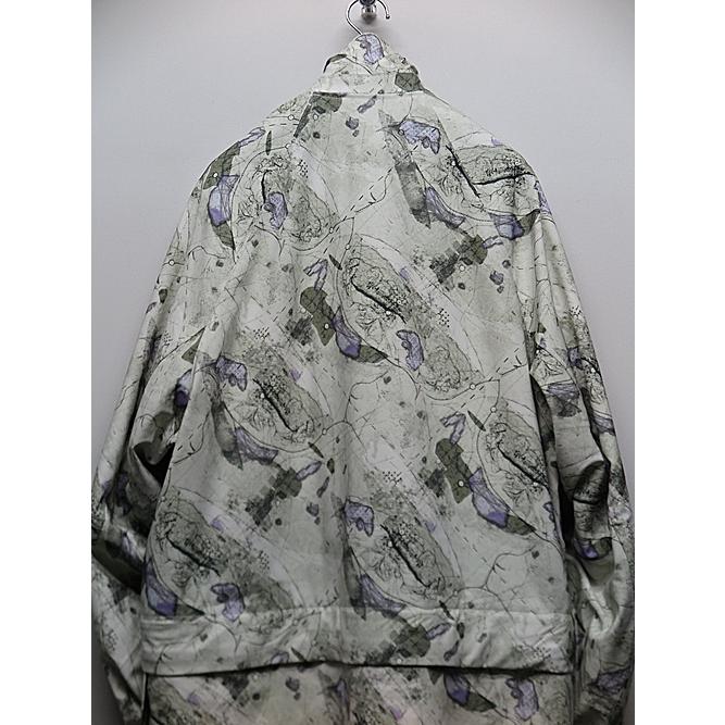 SALE50%OFF/NIL/S・ニルズ/PRINTED PL STRETCH TWILL COAT FOR MALE/OFF WHITE | NILoS | 04