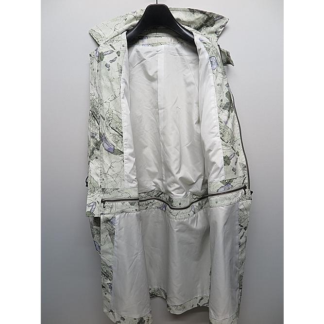 SALE50%OFF/NIL/S・ニルズ/PRINTED PL STRETCH TWILL COAT FOR MALE/OFF WHITE | NILoS | 08