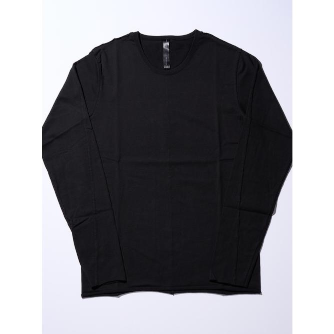 (予約品）8〜9月入荷予定/wjk・ダブルジェイケイ/cut-off crew-neck L/S/black｜offside｜06