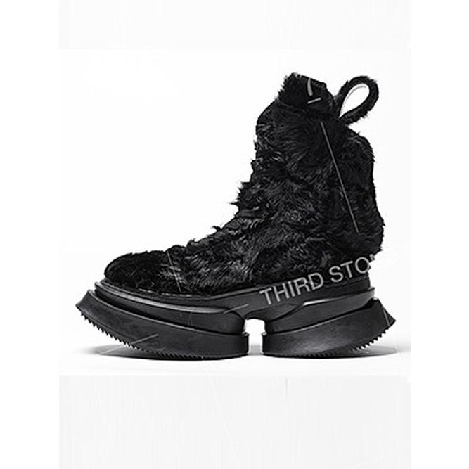 JULIUS・ユリウス/LAMB HAIR FOOT WEAR1/BLACK｜offside｜14