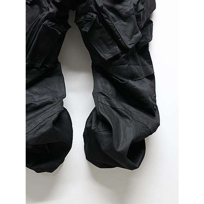 JULIUS・ユリウス/10.5oz STRETCH DENIM TROUSERS4/BLACK｜offside｜11