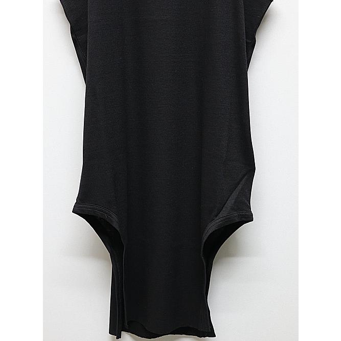 JULIUS・ユリウス/LYOCELL/COTTON RIB CUT & SEWN7/BLACK | JULIUS | 02