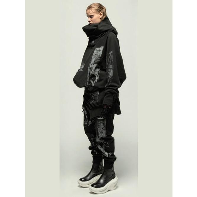 SALE50%OFF/JULIUS・ユリウス/COTTON HEAVY SWEAT TROUSERS22/BLACK | JULIUS | 13