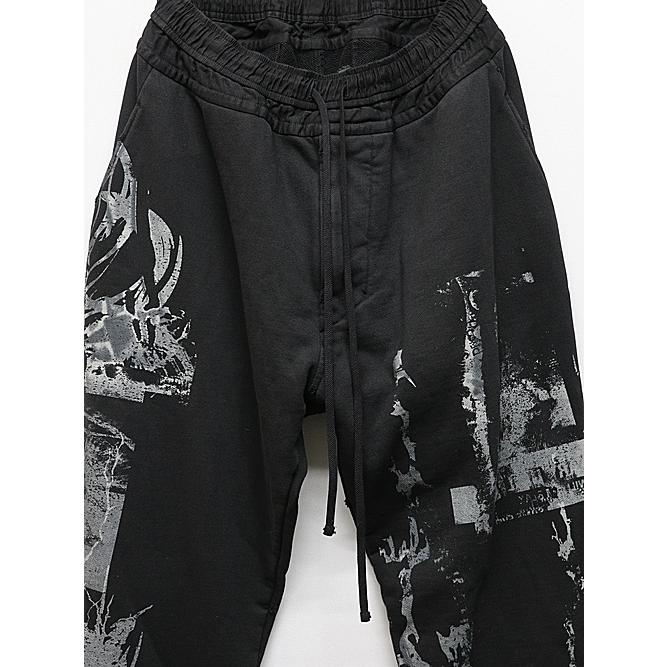 SALE50%OFF/JULIUS・ユリウス/COTTON HEAVY SWEAT TROUSERS22/BLACK | JULIUS | 01